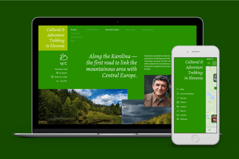 TREKKING IN SLOVENIA project