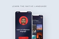 iOS and Android Mobile App Design for a Language and Culture App