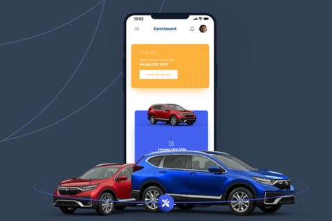 PWA Responsive Design for an Auto Repair Shop project
