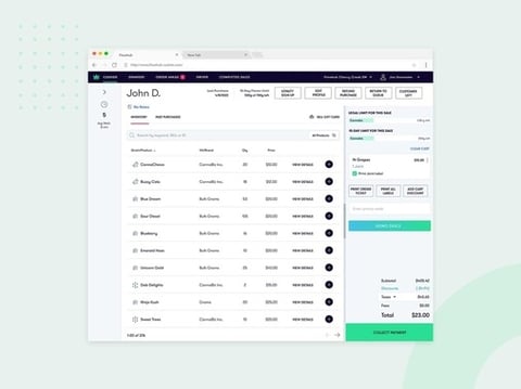 POS Cannabis Platform project