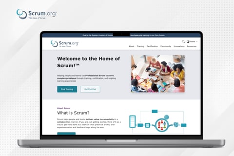 Scrum.org Website Redesign project