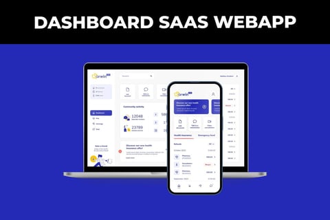 SaaS Web App Dashboard | Darwin Care project