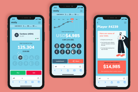 Crypto Game App project