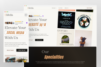 Webflow Website for a Marketing Agency