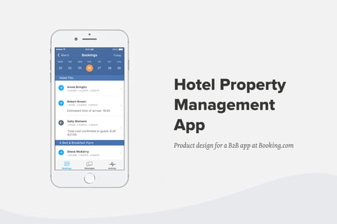 Hotel Property Management App for Booking.com project