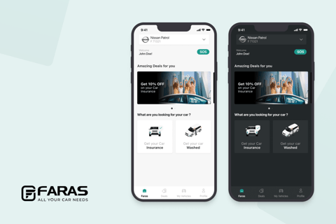 Automotive Mobile App for Faras Tech project