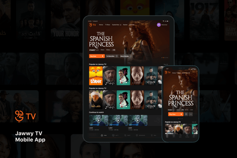 Entertainment and Content Streaming App for Jawwy TV project