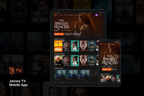 Entertainment and Content Streaming App for Jawwy TV project