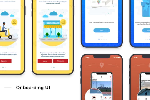 Onboarding Interfaces for Clients project