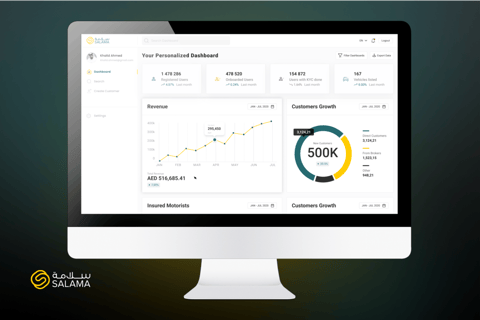 Dashboard for Salama project