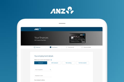 ANZ Online Applications project
