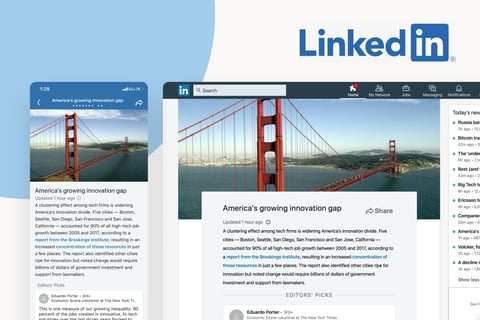 LinkedIn Daily News project