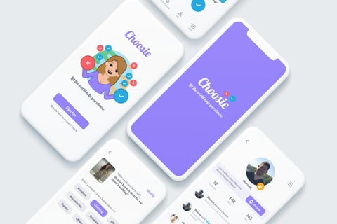 Social Swipe iOS App project