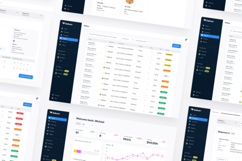 📦 Deliverr | Logistics Company project