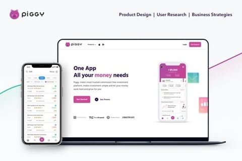 Piggy | Fintech Product Design project