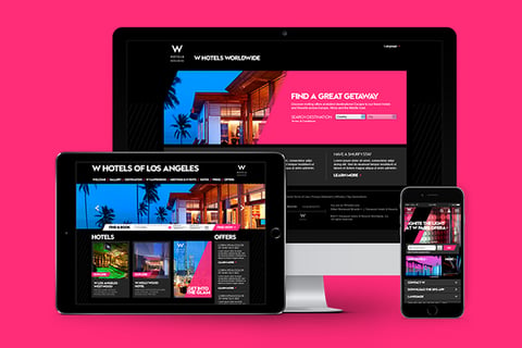 W Hotels - Cross-Platform Rebranding project