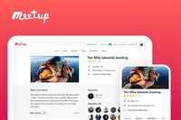 Meetup | Responsive Web Feature