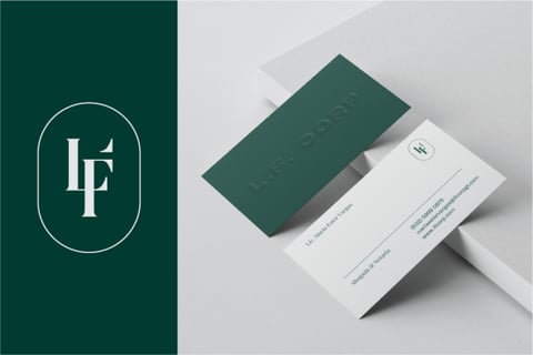 L.F. Corp: Branding for a Law Firm project