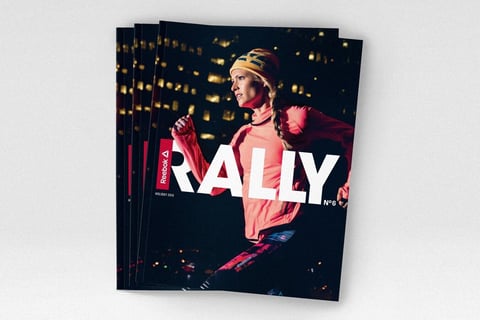 Art Director and Brand Designer for Reebok Rally project