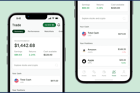 App Design for a Trading and Investment Platform