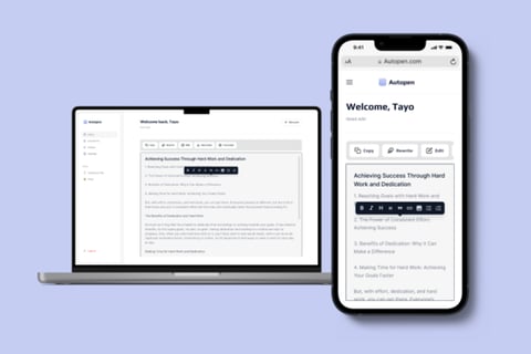 Autopen | AI Writing & Transcription Tool for Creators, Journalists, and Podcasters project