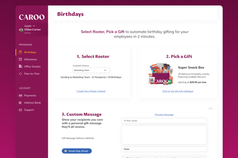 CAROO - B2B Ecommerce & Loyalty Platform project
