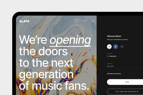 Alma - NFT Marketplace project