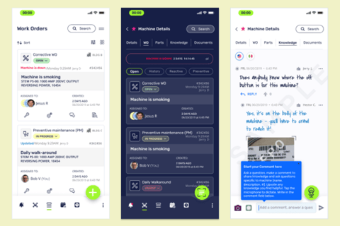 Speech-to-text Project Management App for Technicians (SaaS) project
