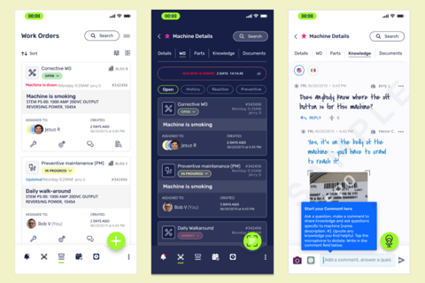 Speech-to-text Project Management App for Technicians (SaaS) project