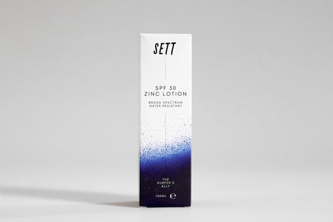Branding and Packaging Design for Sett Surf Suncare project