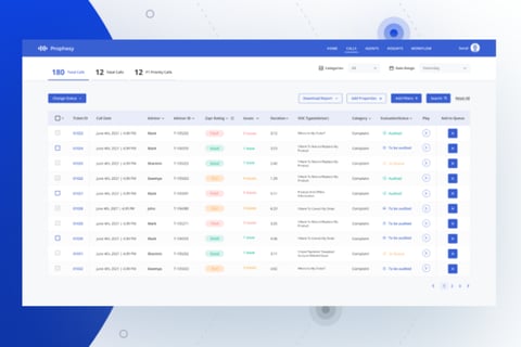 Voice Audit Analytics App project