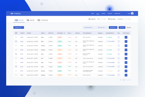 Voice Audit Analytics App project