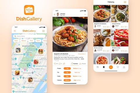 Social Sharing Food App project