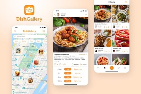 Social Sharing Food App project