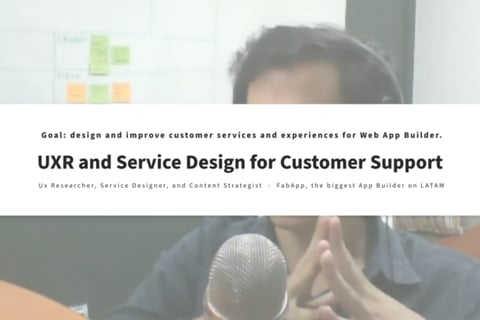 UX Research, CX/UX Improvement, and Service Design project