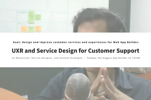 UX Research, CX/UX Improvement, and Service Design project