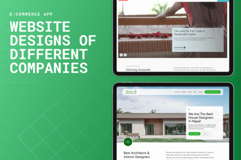 Companies' Landing Pages project