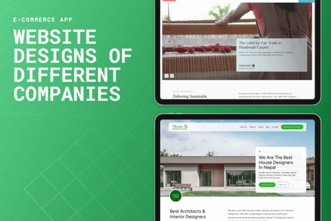 Companies' Landing Pages project