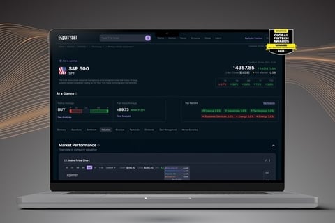 Redesign of EquitySet | An Investment Research Stock Platform project