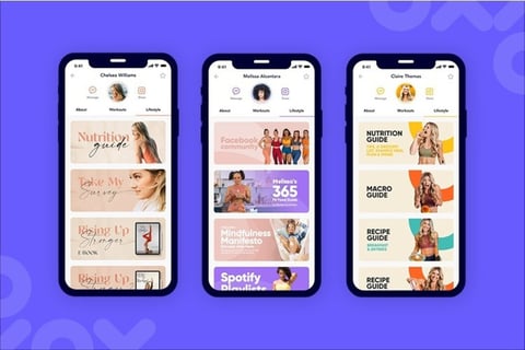 Nutrion Guides for a Fitness App project