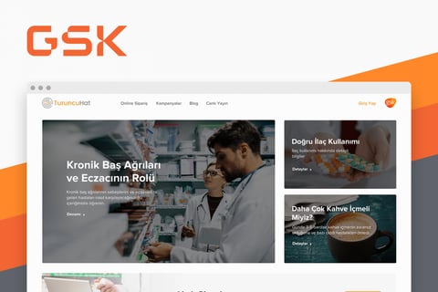 GSK Turuncu Hat Web Platform project