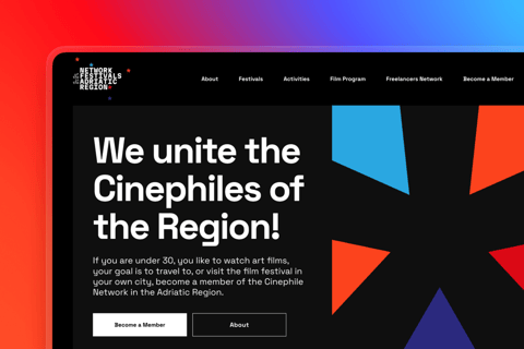Network of the Festivals in the Adriatic Region | Branding and Website project