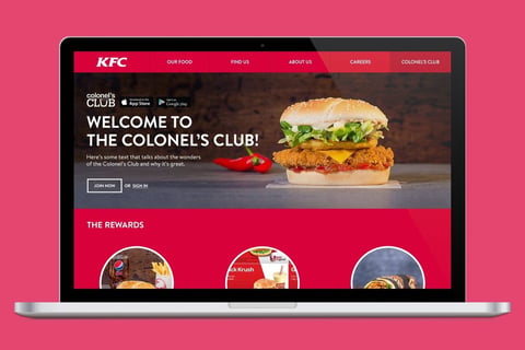 KFC Colonel's Club project