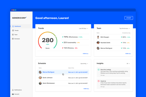 Sales Coaching App project