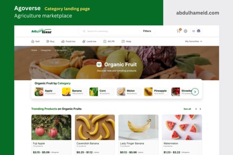 Agriculture Marketplace project