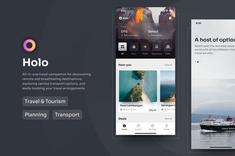 Holo | Travel Aggregator Platform project