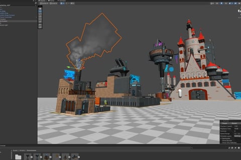 Building and Vehicle Game project