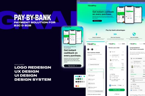 Product Design for GrailPay Payment Solution project