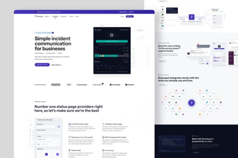 Incident Communication Software Website project