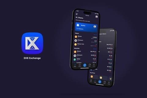 DX8 Peer to Peer Digital Currency App project